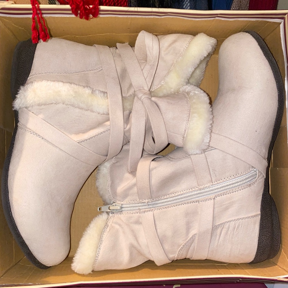 Tan Boots